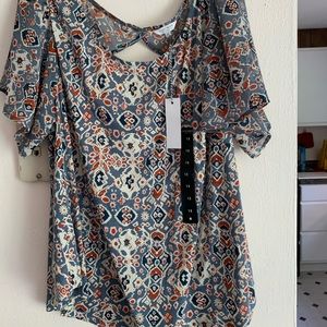 LUCKY BRAND BLOUSE SIZE 1X